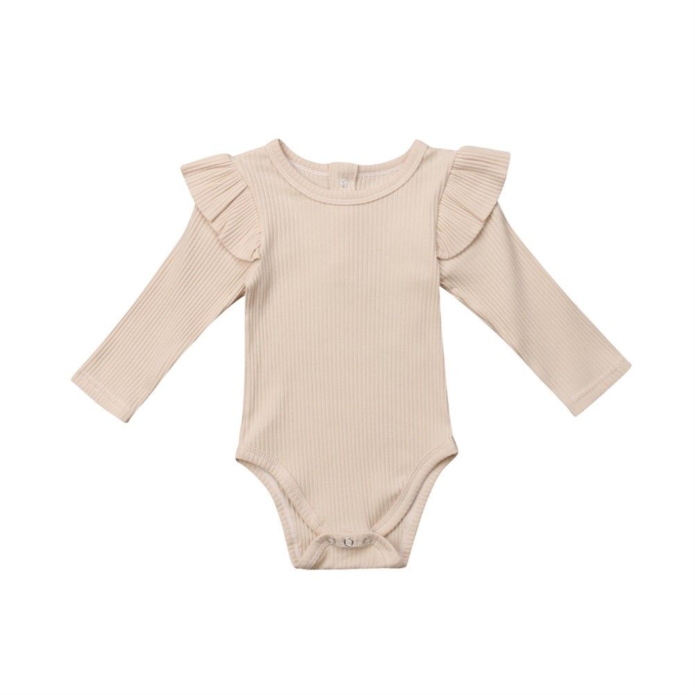 Boho Baby Shoulder Puff Onesie