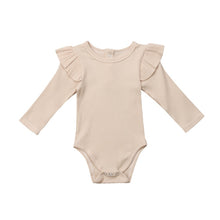 Load image into Gallery viewer, Boho Baby Shoulder Puff Onesie
