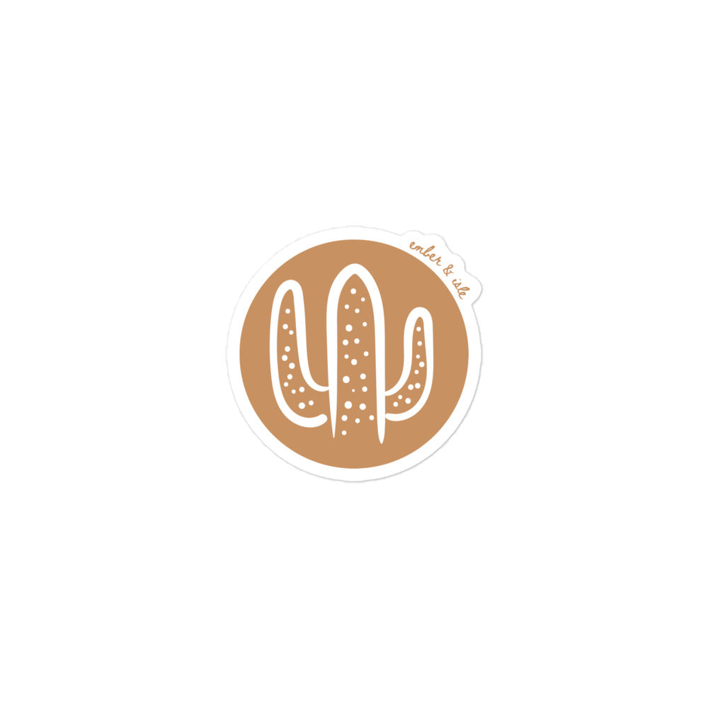 Boho Cactus Sticker