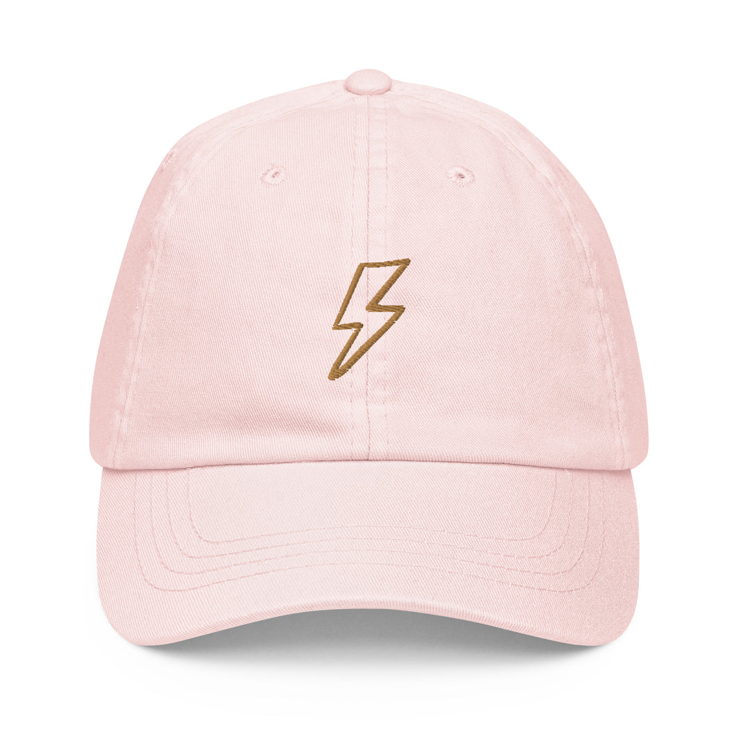 Pastel Lightning Bolt Baseball Hat